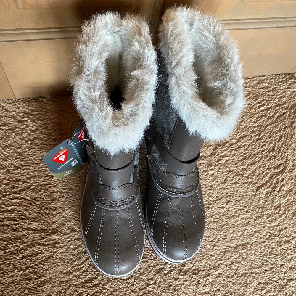 LL BEAN Tek2.5 Waterproof Lightweight Winter Boots‎ Primaloft Insulation NWT